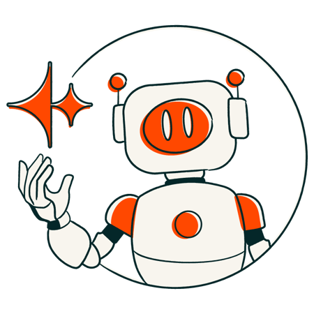 AI Agent pictogram. GUARD framework is PYB's AI governance proposition.