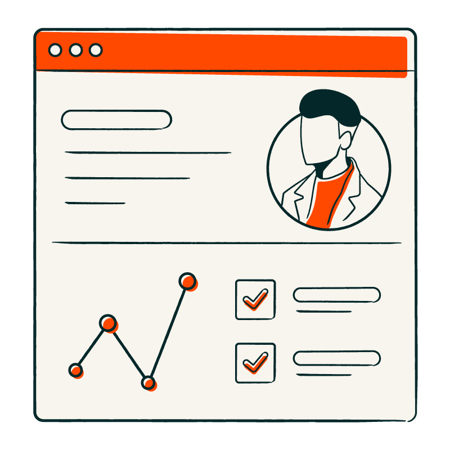 Customer Data pictogram
