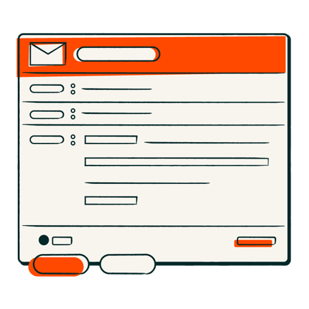Email Template pictogram