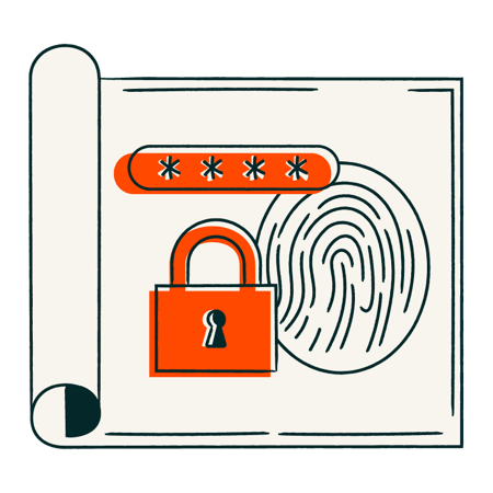 Security pictogram. ISO 27001 is a major differentiator.