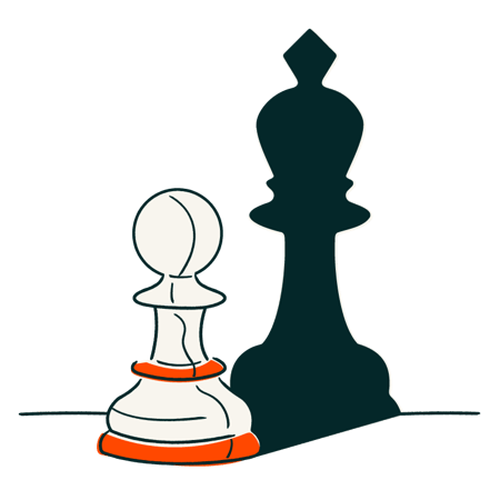 Strategy pictogram. ISO 42001 is a defining differentiator for PYB.