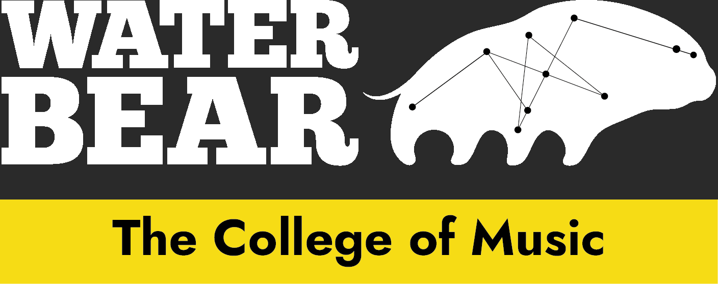 WaterBear The College of Music_logo_blackbg