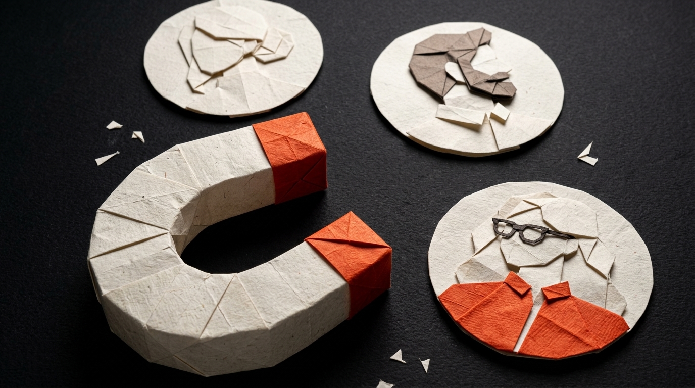 origami-magnet-attracting-customer-avatars
