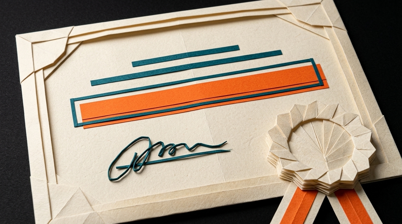 origami-certificate-award-ribbon